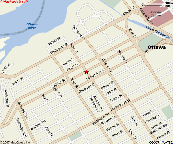 Ottawa Area Map